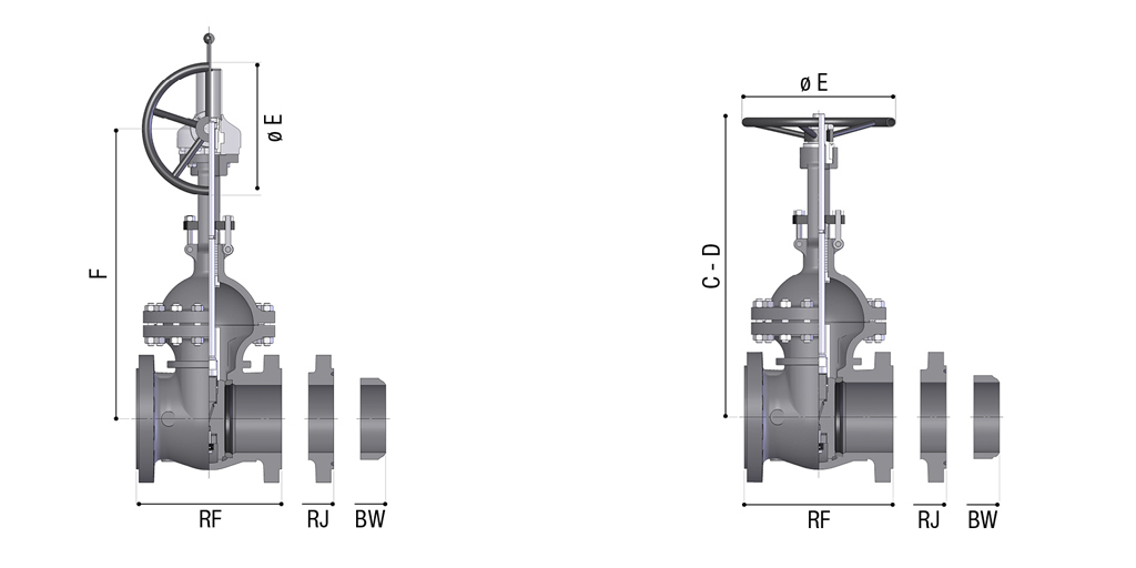 Class ASME 150 (PN 20)