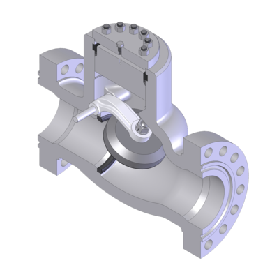 Pressure Seal Cover Swing Check Valves