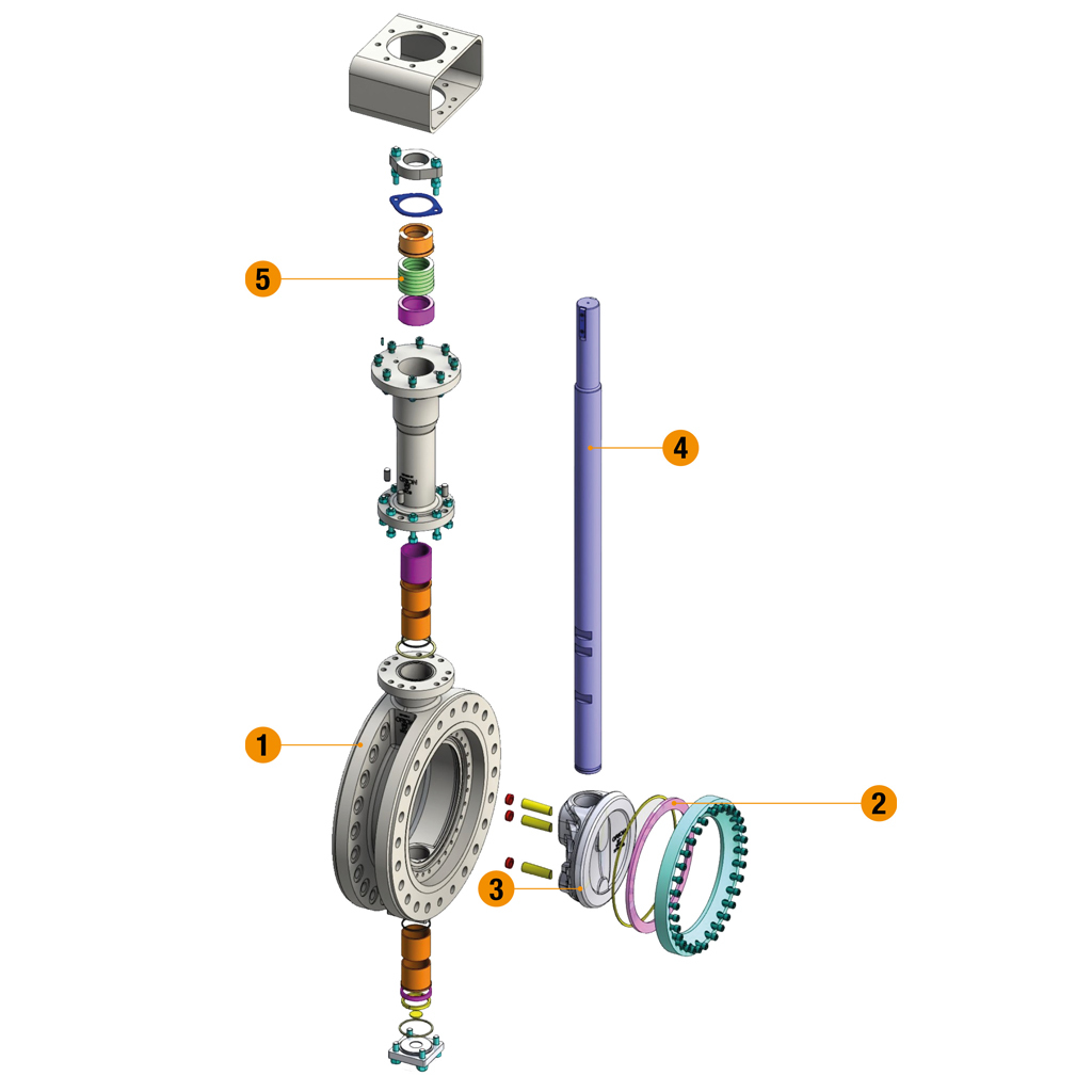 Butterfly FLANGED