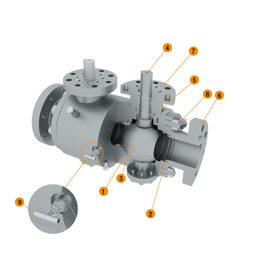 Trunnion Ball Valves DB&B