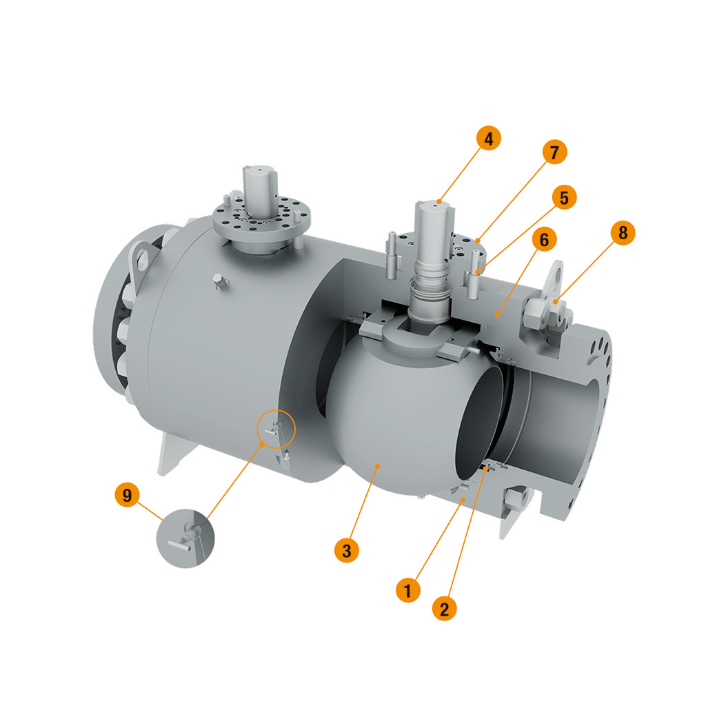 Trunnion Ball Valves DB&B