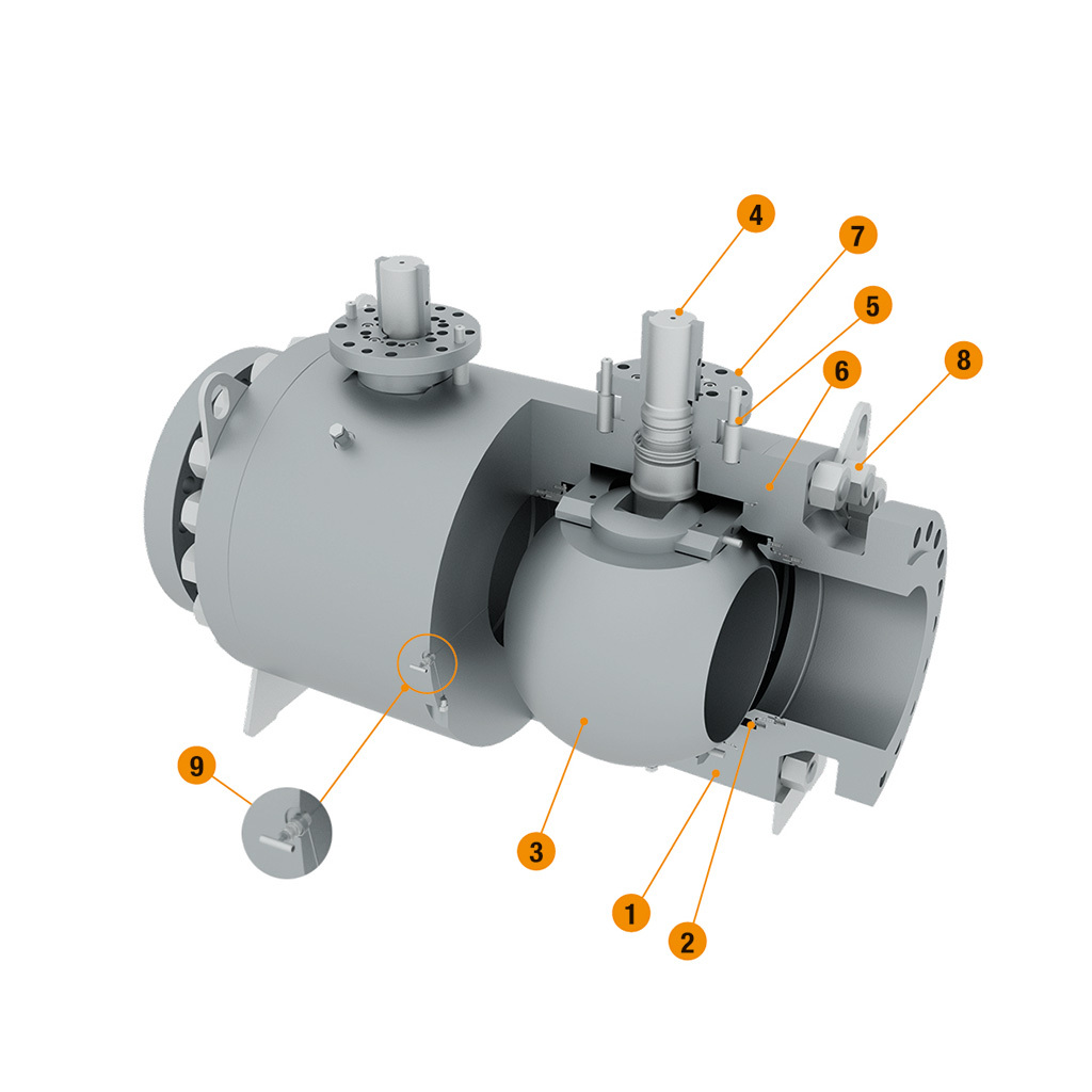 Trunnion Ball Valves DB&B